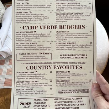 Camp Verde General Store and Restaurant - Menu - Delis Near Me - Center Point, Texas Camp Verde General Store and Restaurant - Menu - Delis Near Me - Center Point, Texas