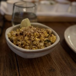 Paloma Restaurant - This corn doesn't look special but it was addictive.