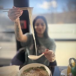 Pho was soo good I wish I had ordered it too Pho was soo good I wish I had ordered it too