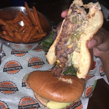 Bad Daddy's Burger Bar - Cantina Black Bean Burger - Burgers Near Me - Decatur, Georgia Bad Daddy's Burger Bar - Cantina Black Bean Burger - Burgers Near Me - Decatur, Georgia