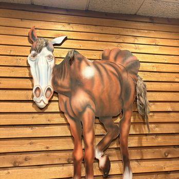 Prospector's Grille & Saloon - Horse in the vestibule. - American Near Me - Mount Laurel, New Jersey Prospector's Grille & Saloon - Horse in the vestibule. - American Near Me - Mount Laurel, New Jersey