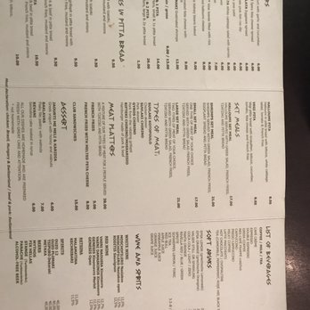 Mythos - Menu - Greek Near Me - Zürich, ZH