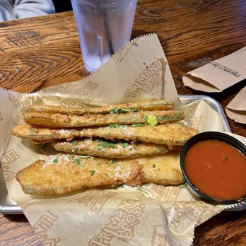 Primanti Bros. Restaurant and Bar - Fried zucchini planks - Sandwiches Near Me - Cranberry, Pennsylvania Primanti Bros. Restaurant and Bar - Fried zucchini planks - Sandwiches Near Me - Cranberry, Pennsylvania