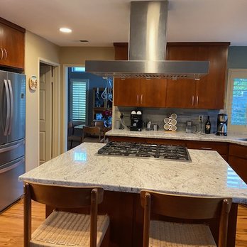 Perimeter Tile Design - kitchen after - Tiling Near Me