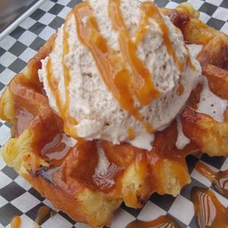 Pumpkin waffle