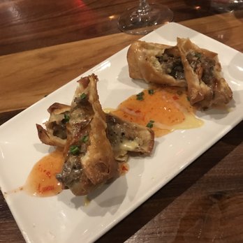 Del Frisco's Grille - Philly cheesesteak egg rolls - New American Near Me - Hoboken, New Jersey Del Frisco's Grille - Philly cheesesteak egg rolls - New American Near Me - Hoboken, New Jersey