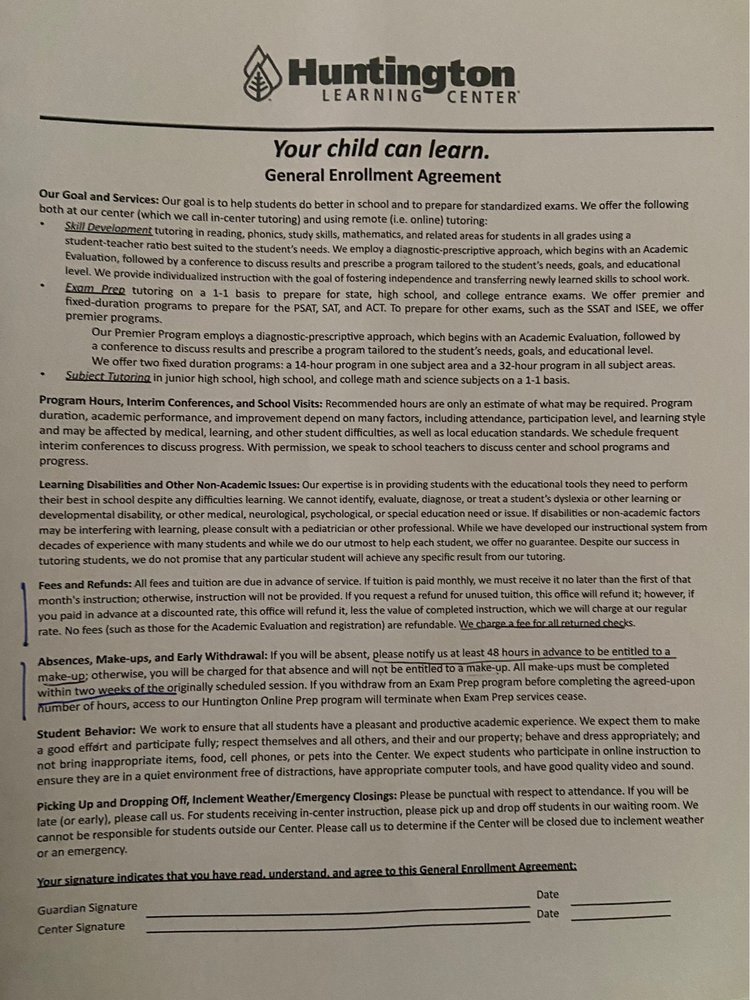 Huntington Learning Center - reading tutor in Elk Grove, CA