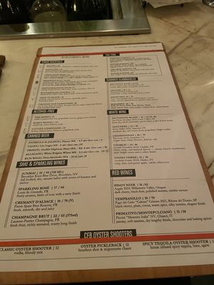 Menu photo 1 Crave Fishbar New York, NY Menu photo 1 Crave Fishbar New York, NY