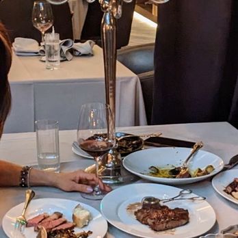 Maple & Ash - The five pillar candelabra - Steakhouses Near Me - Scottsdale, Arizona