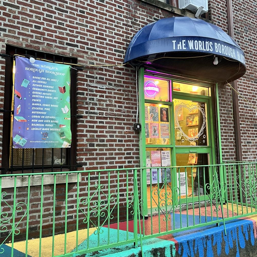 The World's Borough Bookshop - Outside - Bookstores Near Me - Queens, New York