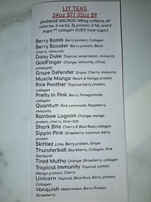 Menu photo 6 FiredUp Nutrition Affton, MO