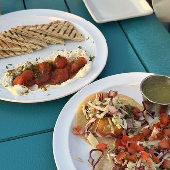 The Rooftop Lounge - whipped feta and baja fish taco - Lounges Near Me - Laguna Beach, California The Rooftop Lounge - whipped feta and baja fish taco - Lounges Near Me - Laguna Beach, California