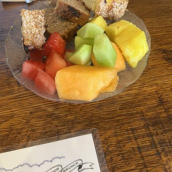 Merchant & Main Grill & Bar - Fruit and muffin plate - Bars Near Me - Vacaville, California Merchant & Main Grill & Bar - Fruit and muffin plate - Bars Near Me - Vacaville, California
