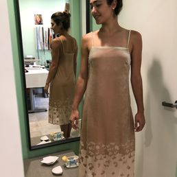 This is the before picture of a dress that Lina completely remade for me. I liked the details of the dress but the fitting was horrible