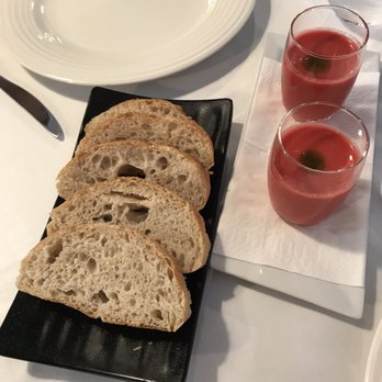 La Firma - Gazpacho and bread - Mediterranean Near Me - València, V