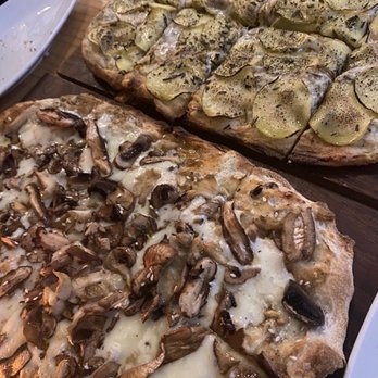Mercato Roman Pizza - Wild Mushroom Pizza and Truffle Potato Pizza - Pizza Near Me - Tappan, New York Mercato Roman Pizza - Wild Mushroom Pizza and Truffle Potato Pizza - Pizza Near Me - Tappan, New York