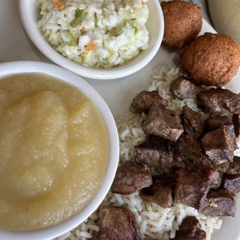 Farmer's Feed Mill Restaurant - Beef tips over rice - New American Near Me - Leitchfield, Kentucky