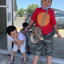 Both my boys after their cuts Both my boys after their cuts