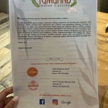 Tamarind Indian Cuisine - Indian Near Me - Winter Park, Florida Tamarind Indian Cuisine - Indian Near Me - Winter Park, Florida