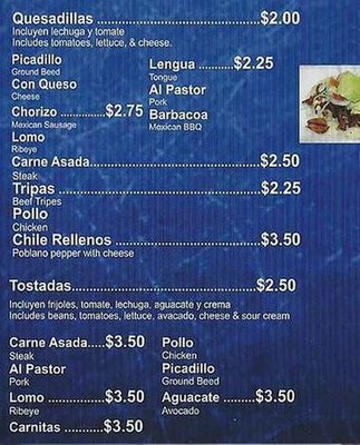 Menu photo 1 Taqueria Burritos Locos Grapevine, TX Menu photo 1 Taqueria Burritos Locos Grapevine, TX
