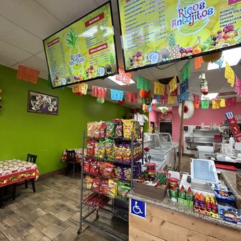 Ricos Antojitos - the inside of a restaurant - Juice Bars & Smoothies Near Me - Oceanside, California