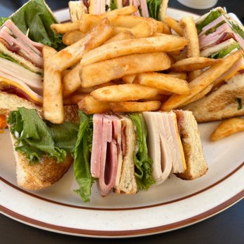Mainstreet Cafe - Club sandwich with fry's - Bakeries Near Me - Reedley, California