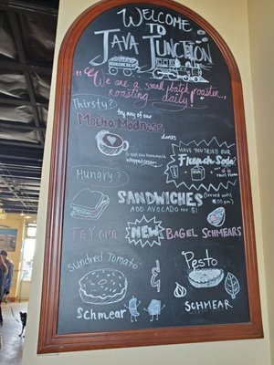 Menu photo 4 Java Junction Santa Cruz, CA