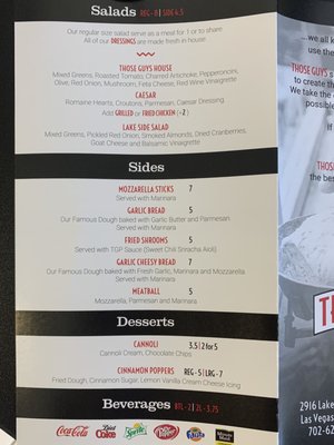 Menu photo 2 Those Guys Pies Henderson, NV Menu photo 2 Those Guys Pies Henderson, NV