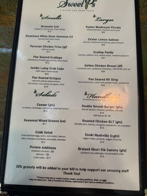 Menu photo 1 Sweet Ps Richmond, VA Menu photo 1 Sweet Ps Richmond, VA