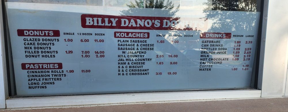 Billy Dano's Donuts Logo