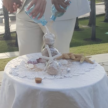 Photos By Rosy - Sand Ceremony. I brought 3 ornaments to fill sand in (one to give to each set of parents and one for the couple) - Event Photography Near Me - Miami, Florida Photos By Rosy - Sand Ceremony. I brought 3 ornaments to fill sand in (one to give to each set of parents and one for the couple) - Event Photography Near Me - Miami, Florida
