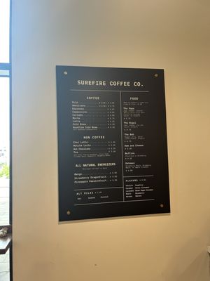 Menu photo 1 Surefire Coffee Nashville, TN