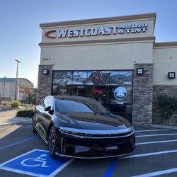 West Coast Audio & Tint - Lucid Air wrapped in Stek DYNOshield, the brand of ppf id highly recommend over 3M or Xpel!