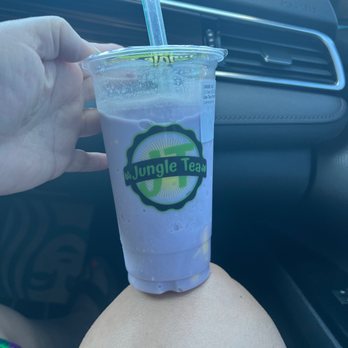 Jungle Tea - Taro smoothie with crème brûlée - Coffee & Tea Near Me - San Diego, California Jungle Tea - Taro smoothie with crème brûlée - Coffee & Tea Near Me - San Diego, California