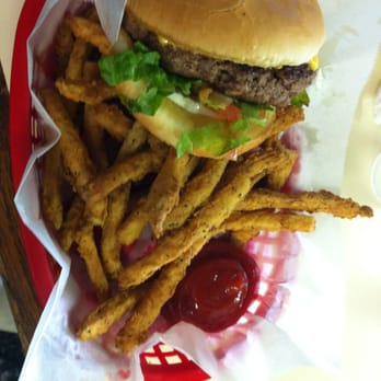 HideOut Burgers - Hawaiian burger with chicken fried fries. - Burgers Near Me - Midlothian, Texas HideOut Burgers - Hawaiian burger with chicken fried fries. - Burgers Near Me - Midlothian, Texas