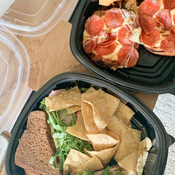 Rutabegorz - Ham & marmalade sandwich -- pizza bagel - Vegetarian Near Me - Tustin, California