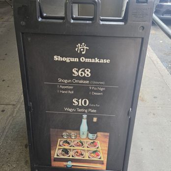 Shogun Omakase - Menu - Sushi Bars Near Me - New York, New York Shogun Omakase - Menu - Sushi Bars Near Me - New York, New York