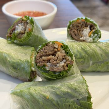 Golden Delight #1 - Grilled Pork Rolls (3 Pcs) - Vietnamese Near Me - Rosemead, California