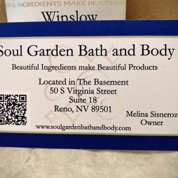 Soul Garden Bath and Body - Soul Garden Bath snd Body business card