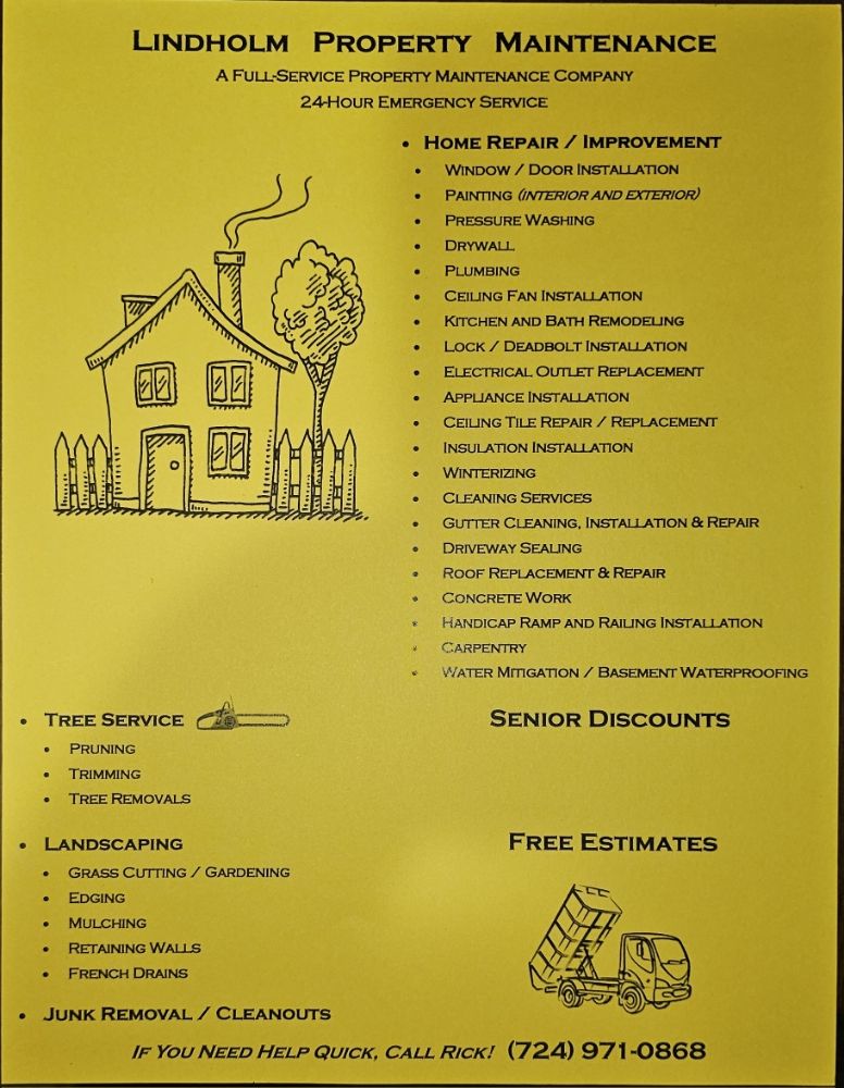 Slide of Lindholm Property Maintenance