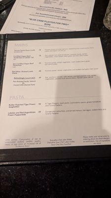 Menu photo 4 Blue Crab Seafood House Victoria, BC