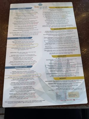 Menu photo 2 Blue Agave Mexican Cantina Phoenix, AZ