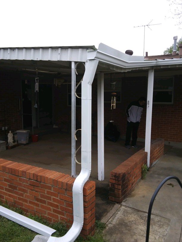 Slide of Frank Phillips Seamless Gutters