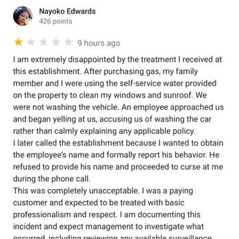ampm - Google review left by my niece after a horrible experience, purchasing gas & being disrespected by gas station staff! - Gas Stations Near Me - Fullerton, California ampm - Google review left by my niece after a horrible experience, purchasing gas & being disrespected by gas station staff! - Gas Stations Near Me - Fullerton, California