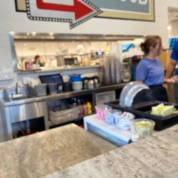 St Augustine Fish Camp - Even more kitchen space (salads, desserts and raw bar items) next to the bar! - Seafood Near Me - St Augustine, Florida