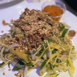 K Lounge - Mango salad with squid