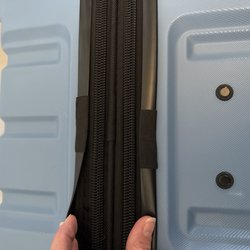 West Coast Luggage Repair - Fix a hole that was done by the airline.