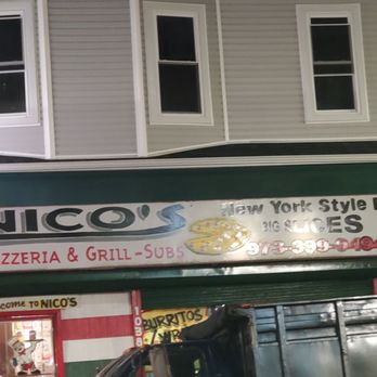 Nicos Pizzeria - 1/03/2024. outside sign - Pizza Near Me - Newark, New Jersey Nicos Pizzeria - 1/03/2024. outside sign - Pizza Near Me - Newark, New Jersey