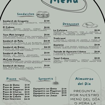 La Cafetera Bakery and Coffee - Menú español - Bakeries Near Me - Katy, Texas