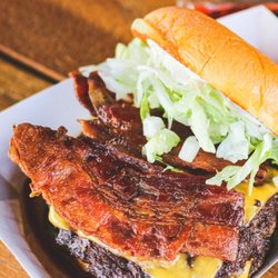Bless Your Heart Burgers - Classic with Bacon